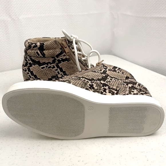 Abound Lace up Snake Sneaker Boots - Picture 9 of 10